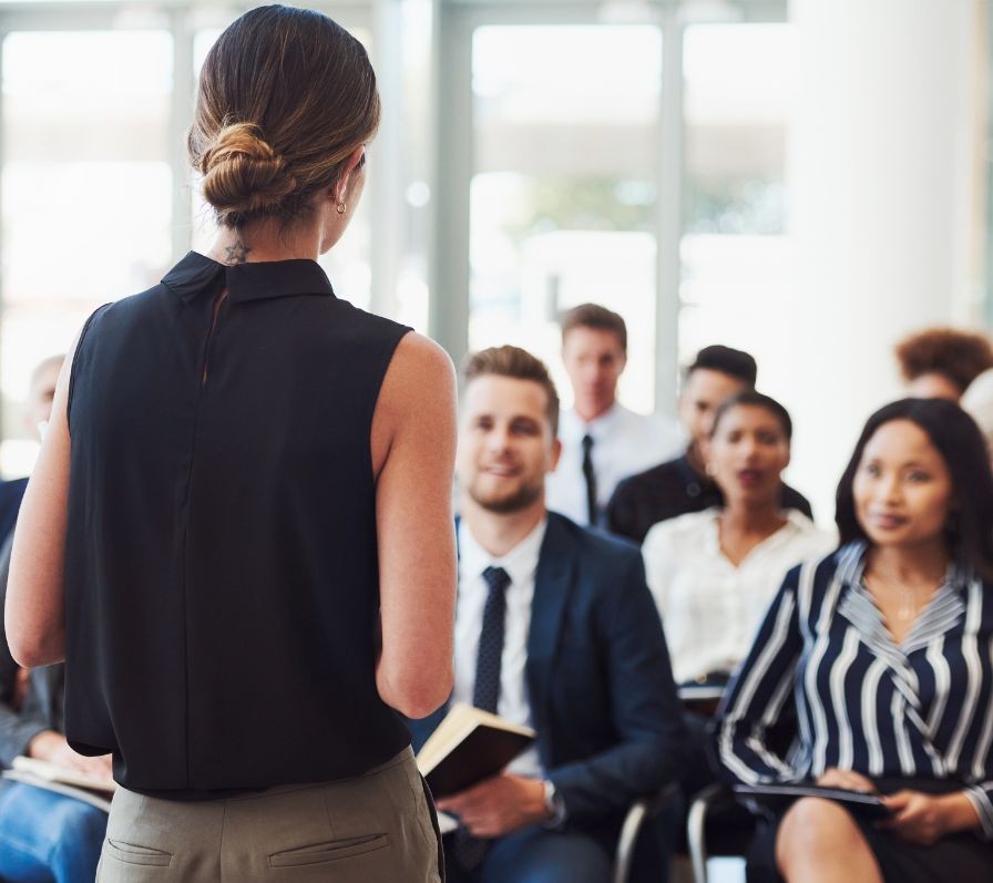 Hotel staff training courses delivered by a hospitality consultant to a hotel team