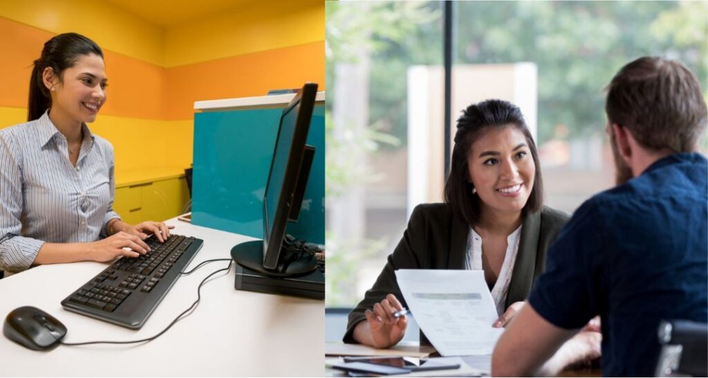 Hotel staff training courses helping staff respond to enquiries and conduct face-to-face client meetings