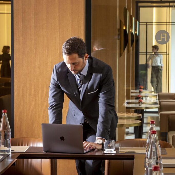 Hotel sales professional planning January hotel sales and Q1 bookings